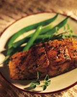 Fresh Herb-Rubbed Salmon Fillets BBQ Recipe