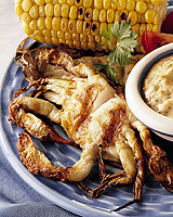 Soft-Shell Crabs with Remoulade BBQ Recipe