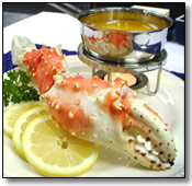 Steamed Alaska King Crab